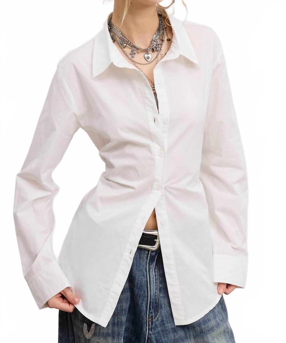 NEW MIMOSA rhiannon top in white
